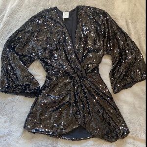 VICI black sequin dress